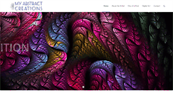 Desktop Screenshot of myabstractcreations.com